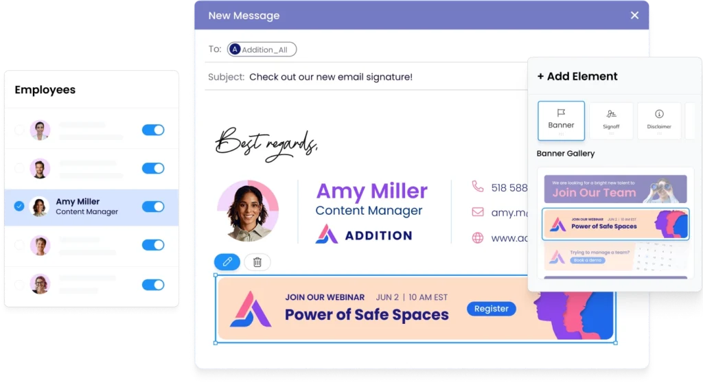wisestamp email signature manager