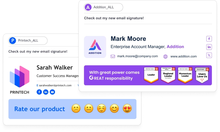email signature banners